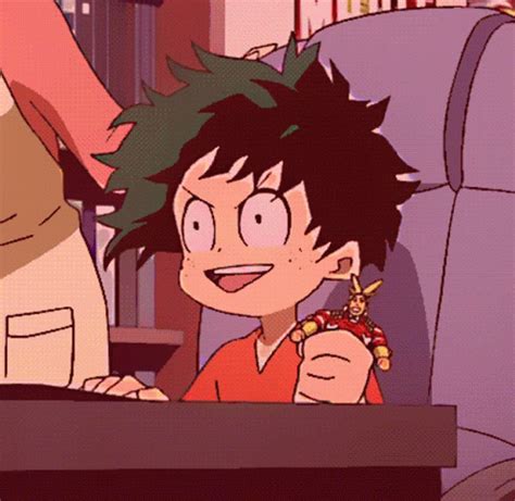 mha gif|deku headbang gif.